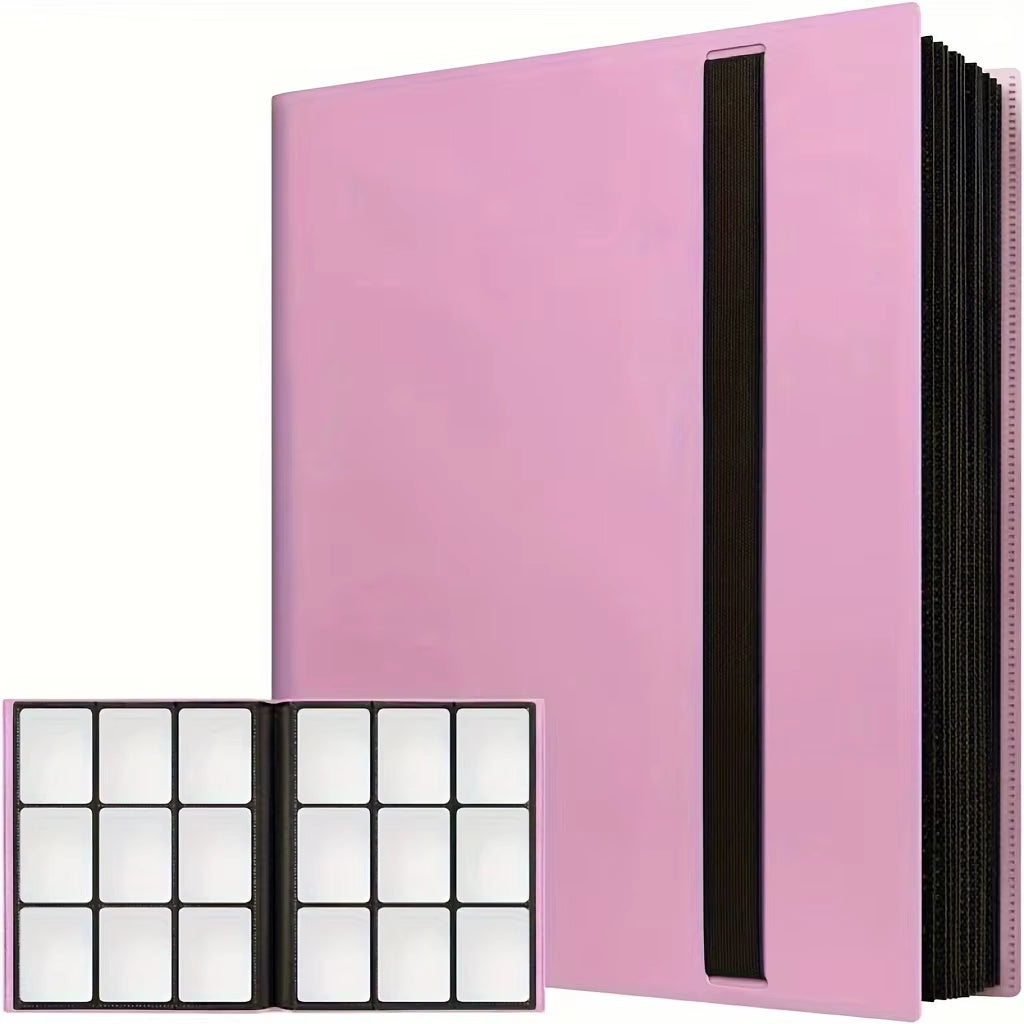 9-Pocket Zip Trading Card Binder – 20 Sheets / 360 Card Album
