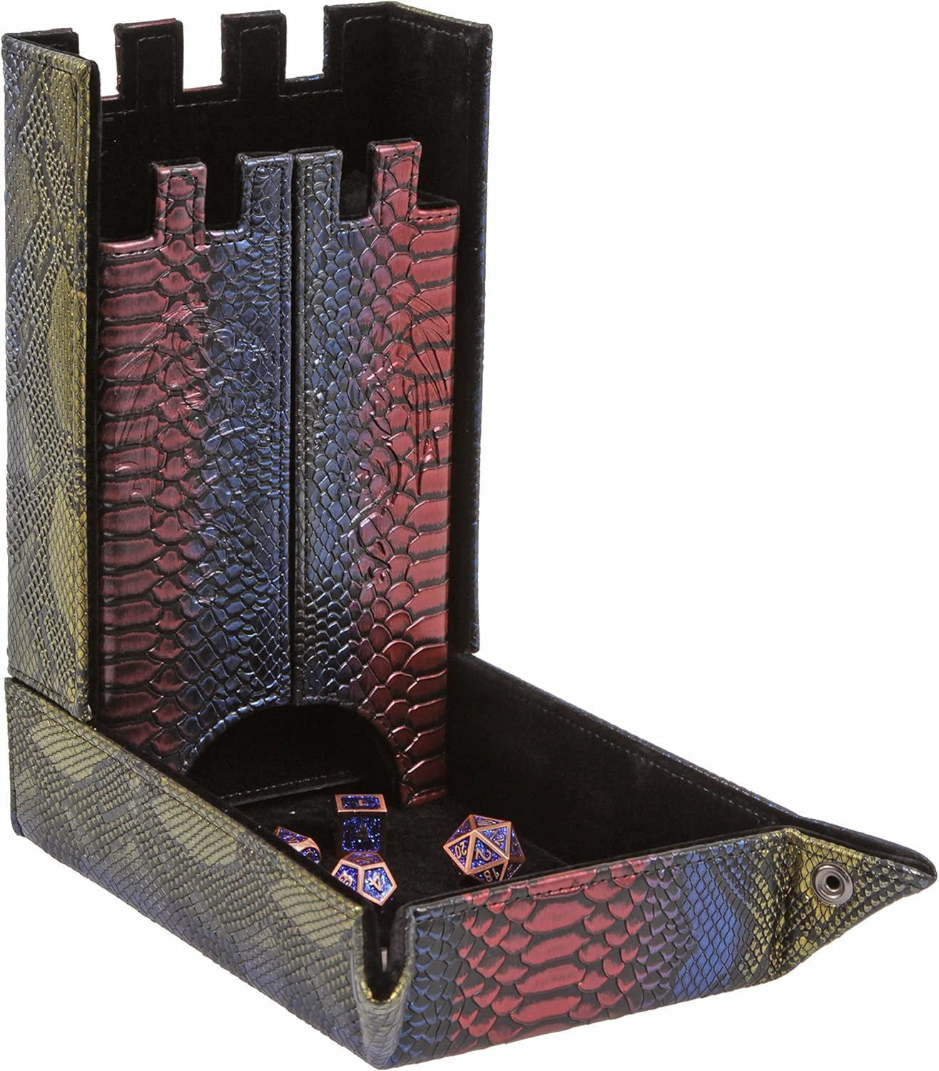 Draco Castle Foldable Dice Tower & Tray