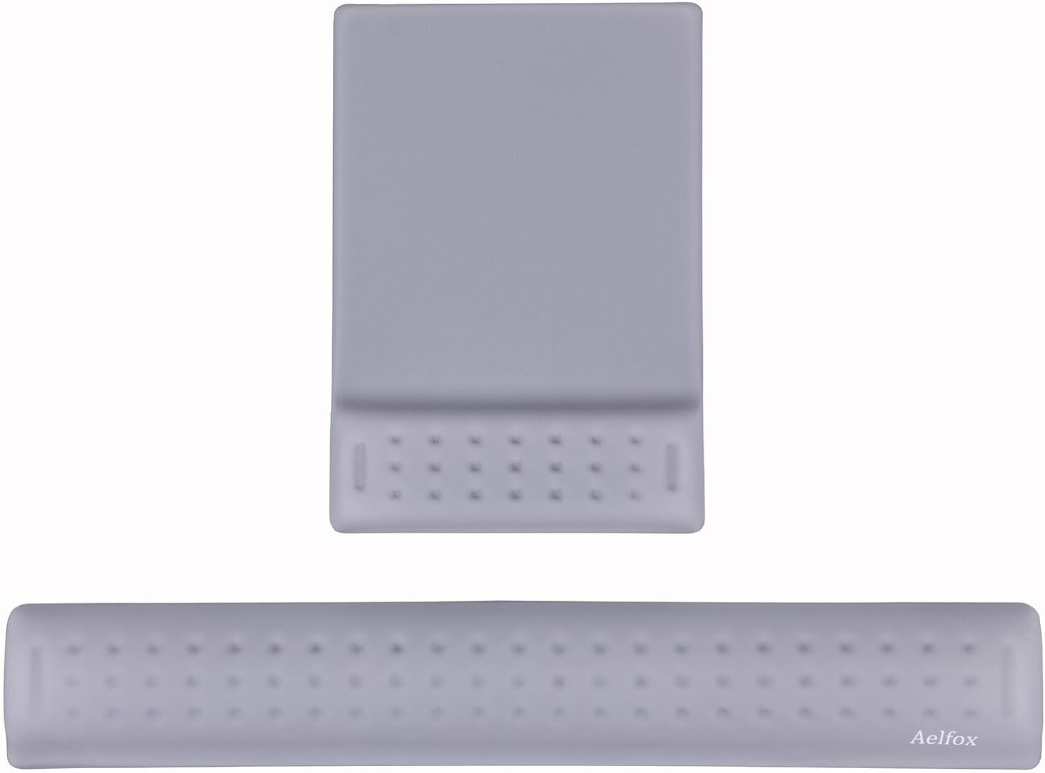 Ergonomic Keyboard Wrist Rest & Mouse Pad Set – Memory Foam Wrist Support (Anti-Slip Base)