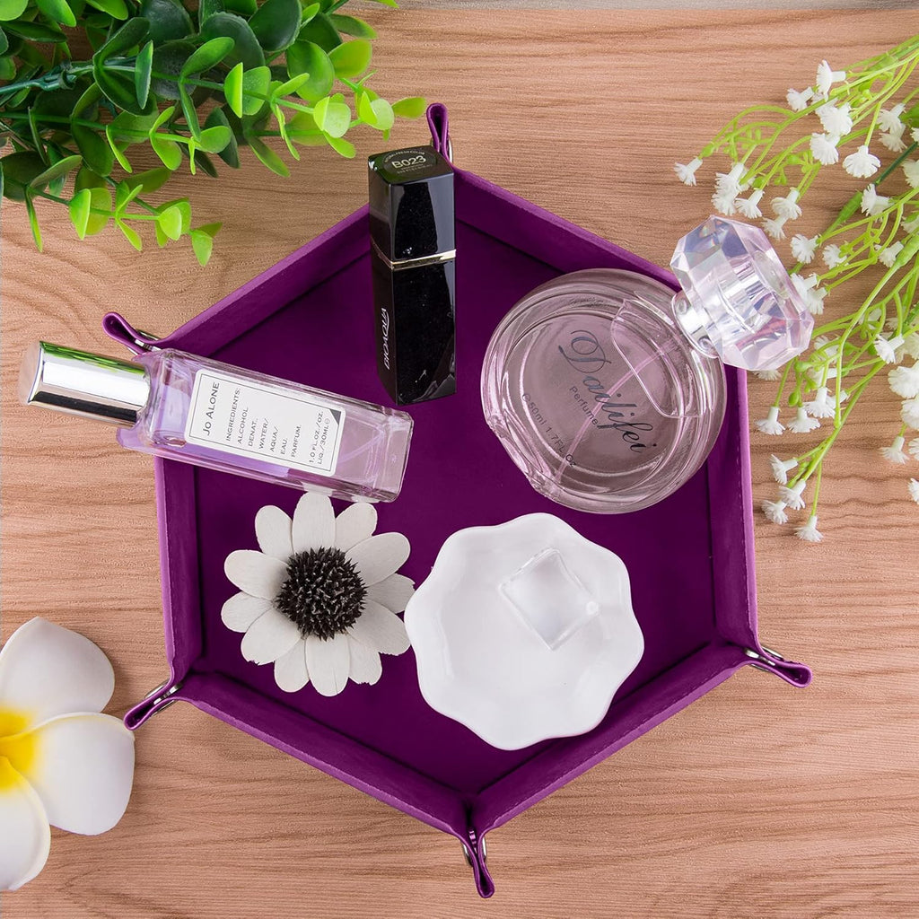 Leather Dice Trays (4-Pack) – Folding Dice Rolling Trays