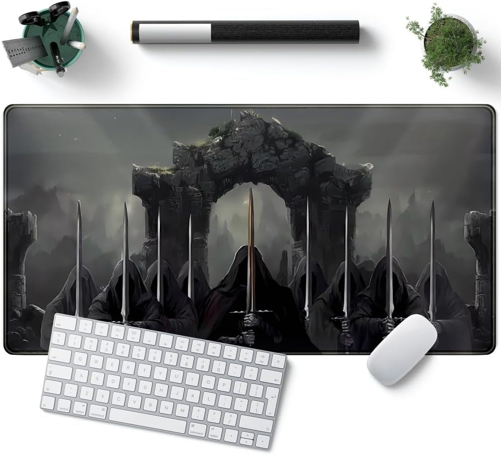 Smooth Mousepad & Keyboard Pad (Multiple Sizes/Styles)