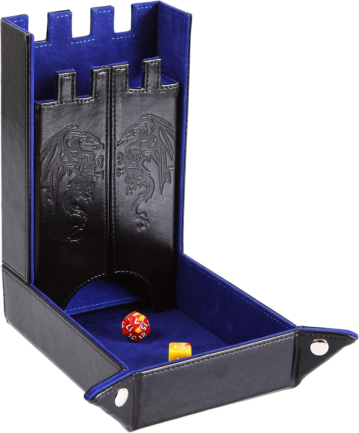 Draco Castle Foldable Dice Tower & Tray