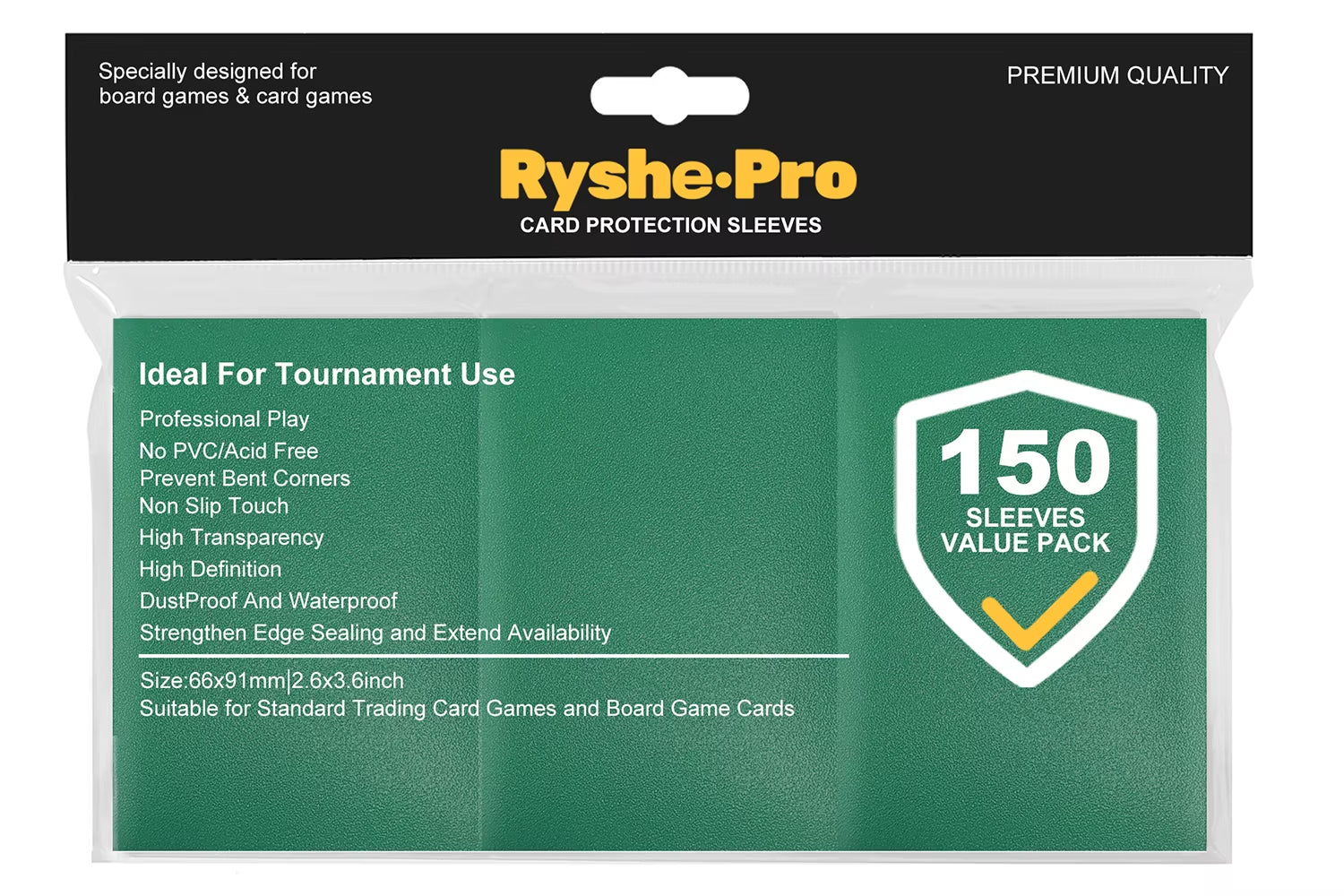 100 Count Standard Card Sleeves (66×91mm) – Penny Sleeves for Trading Cards