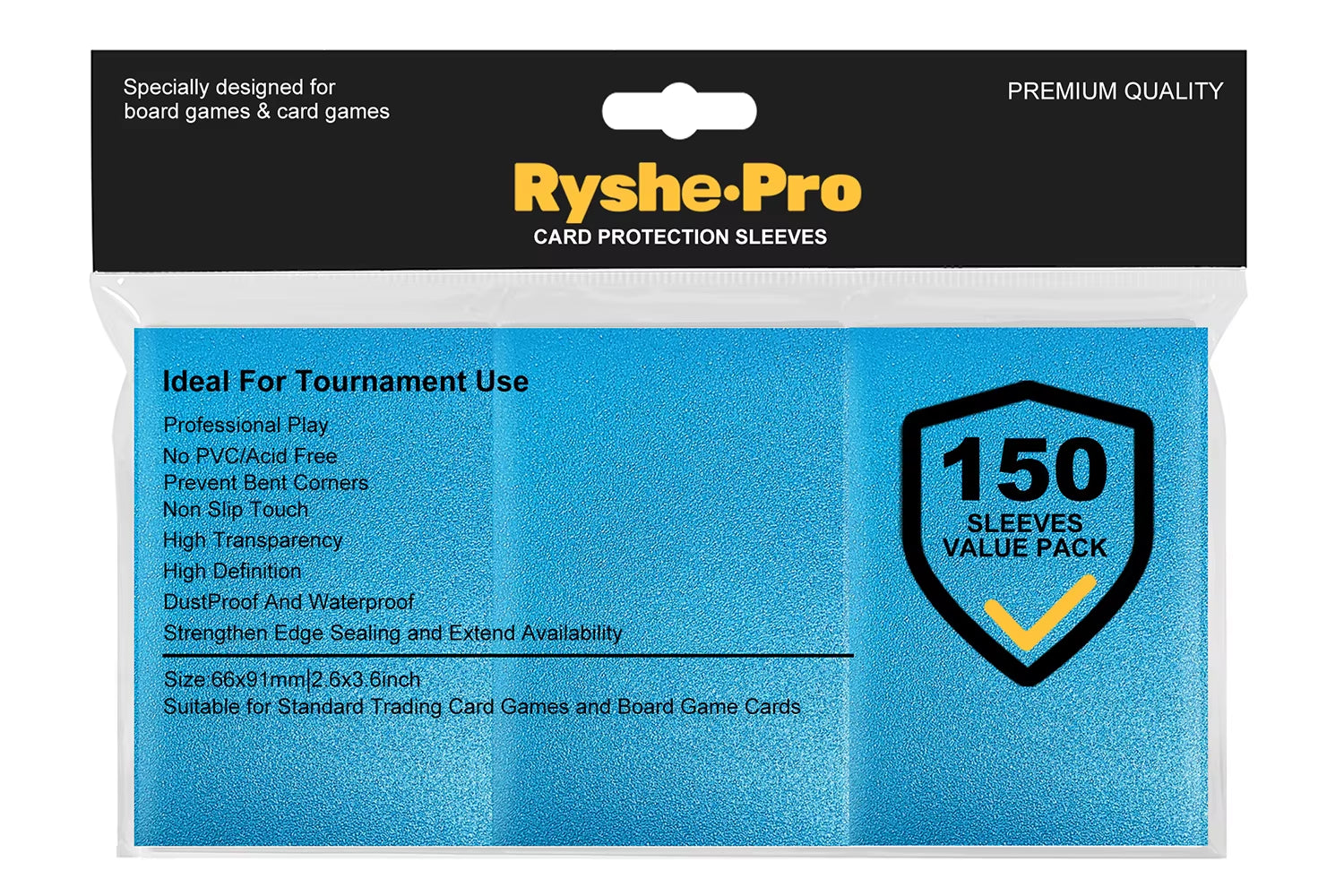 100 Count Standard Card Sleeves (66×91mm) – Penny Sleeves for Trading Cards