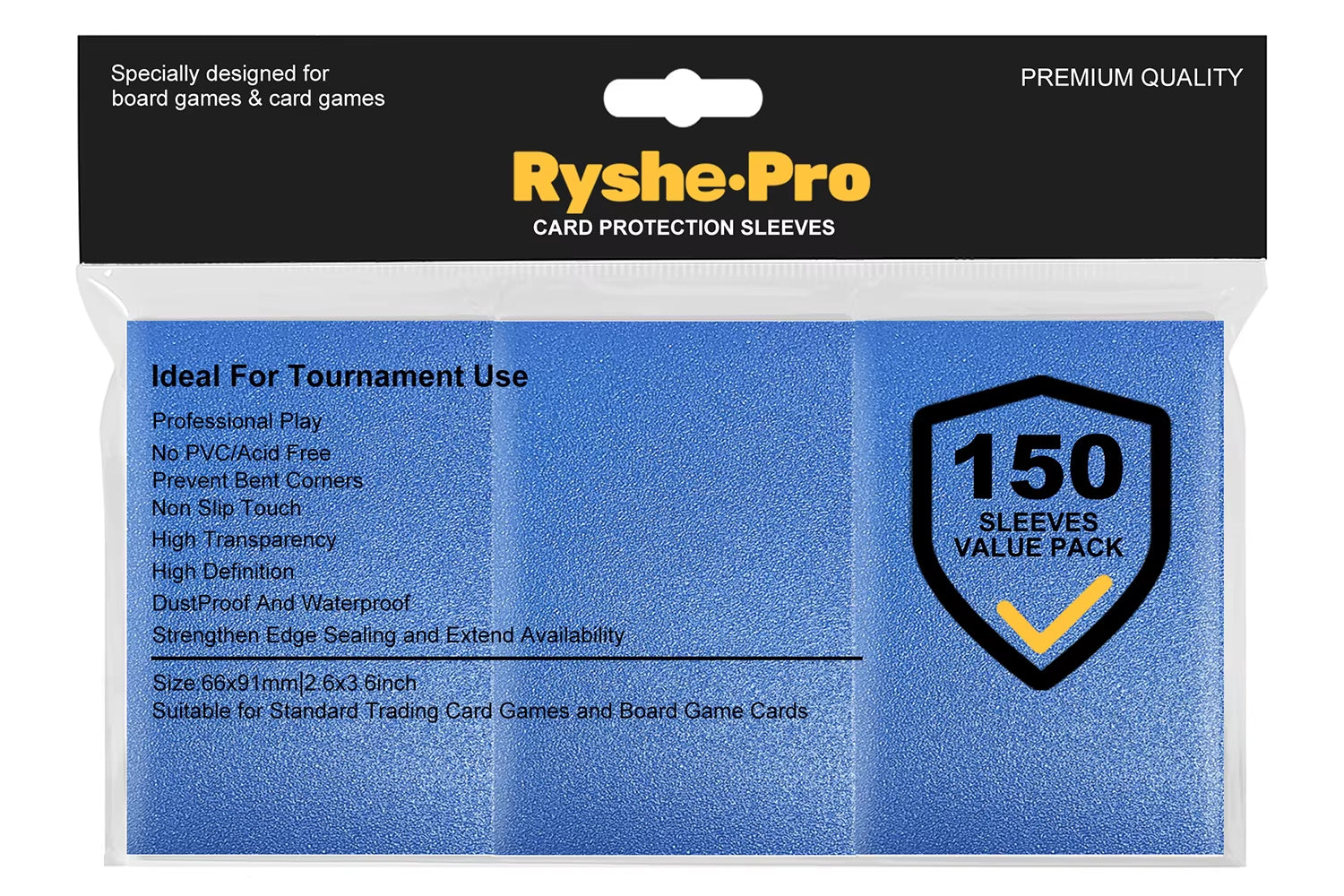 100 Count Standard Card Sleeves (66×91mm) – Penny Sleeves for Trading Cards