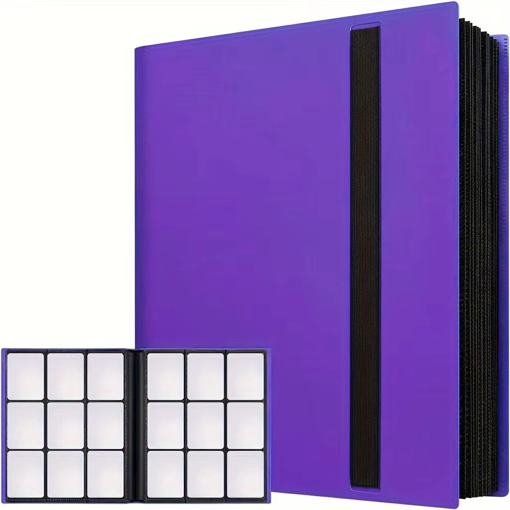 9-Pocket Zip Trading Card Binder – 20 Sheets / 360 Card Album