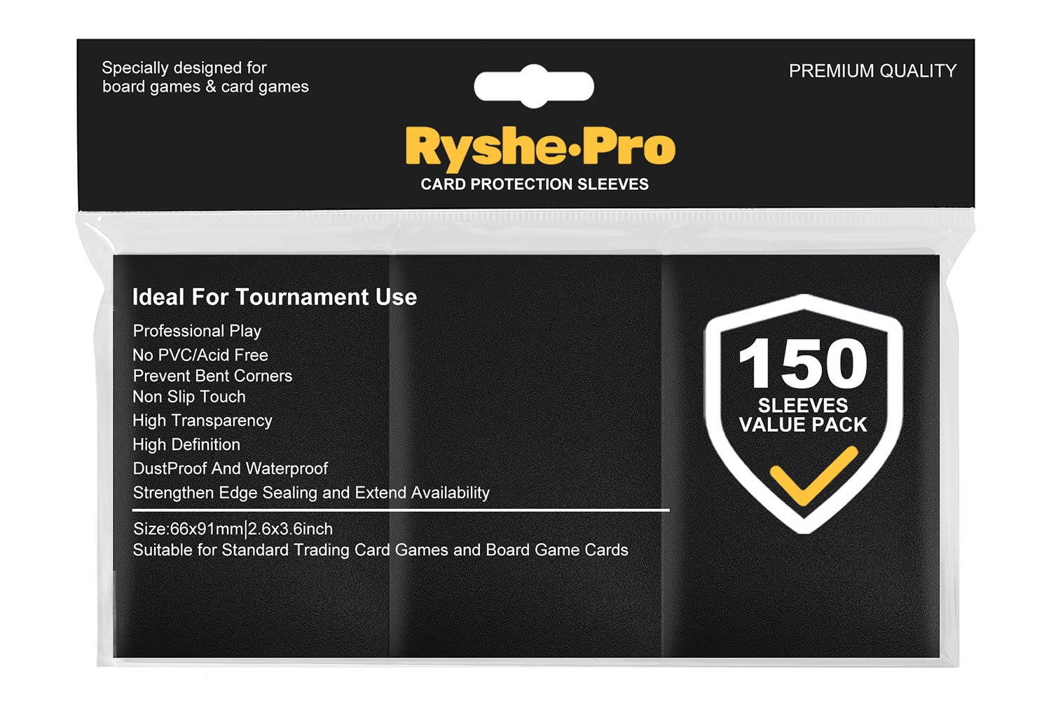 100 Count Standard Card Sleeves (66×91mm) – Penny Sleeves for Trading Cards