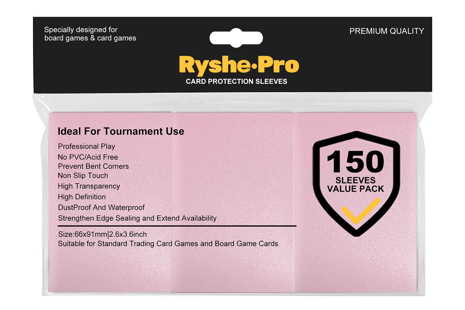 100 Count Standard Card Sleeves (66×91mm) – Penny Sleeves for Trading Cards