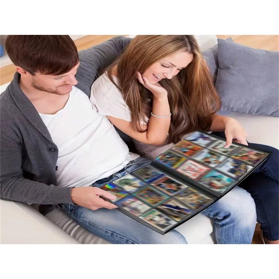 9-Pocket Zip Trading Card Binder – 20 Sheets / 360 Card Album