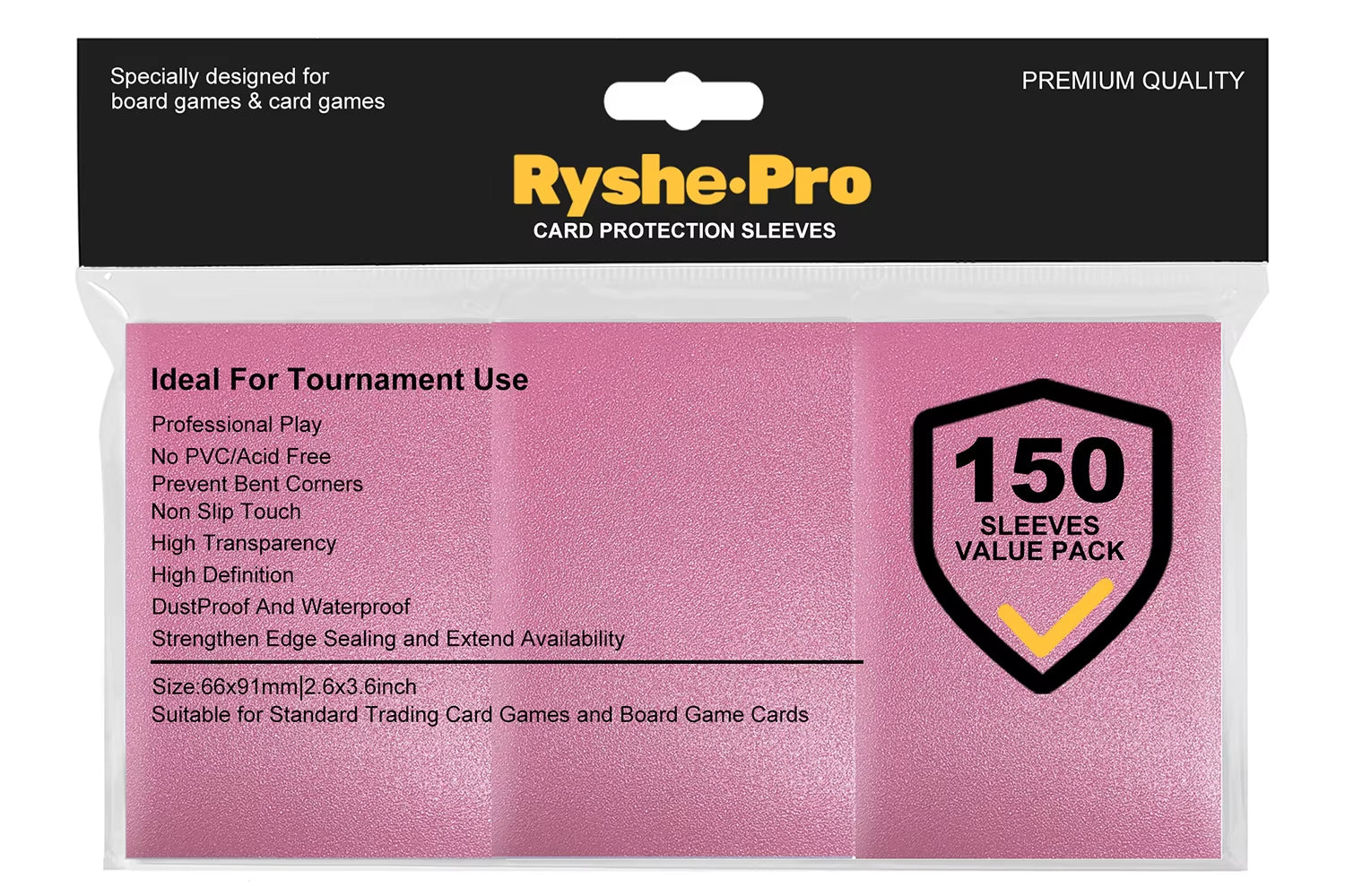 100 Count Standard Card Sleeves (66×91mm) – Penny Sleeves for Trading Cards