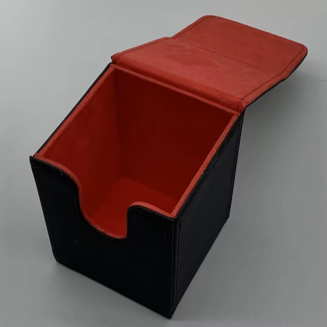 Magnetic PU Deck Box – Fits 100+ Cards