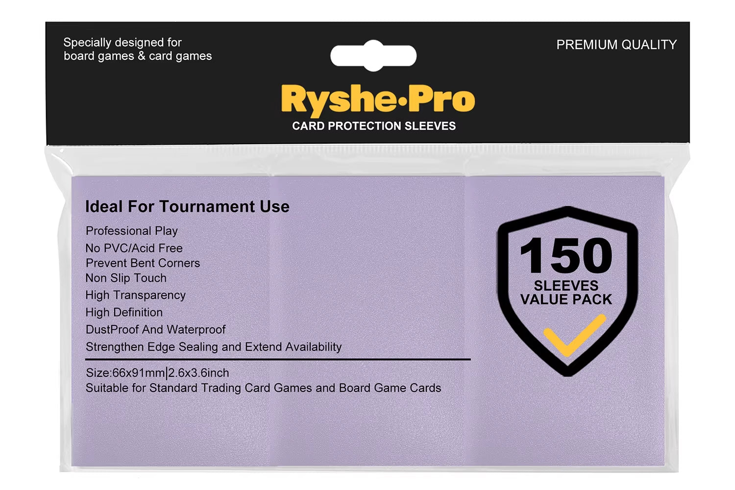 100 Count Standard Card Sleeves (66×91mm) – Penny Sleeves for Trading Cards