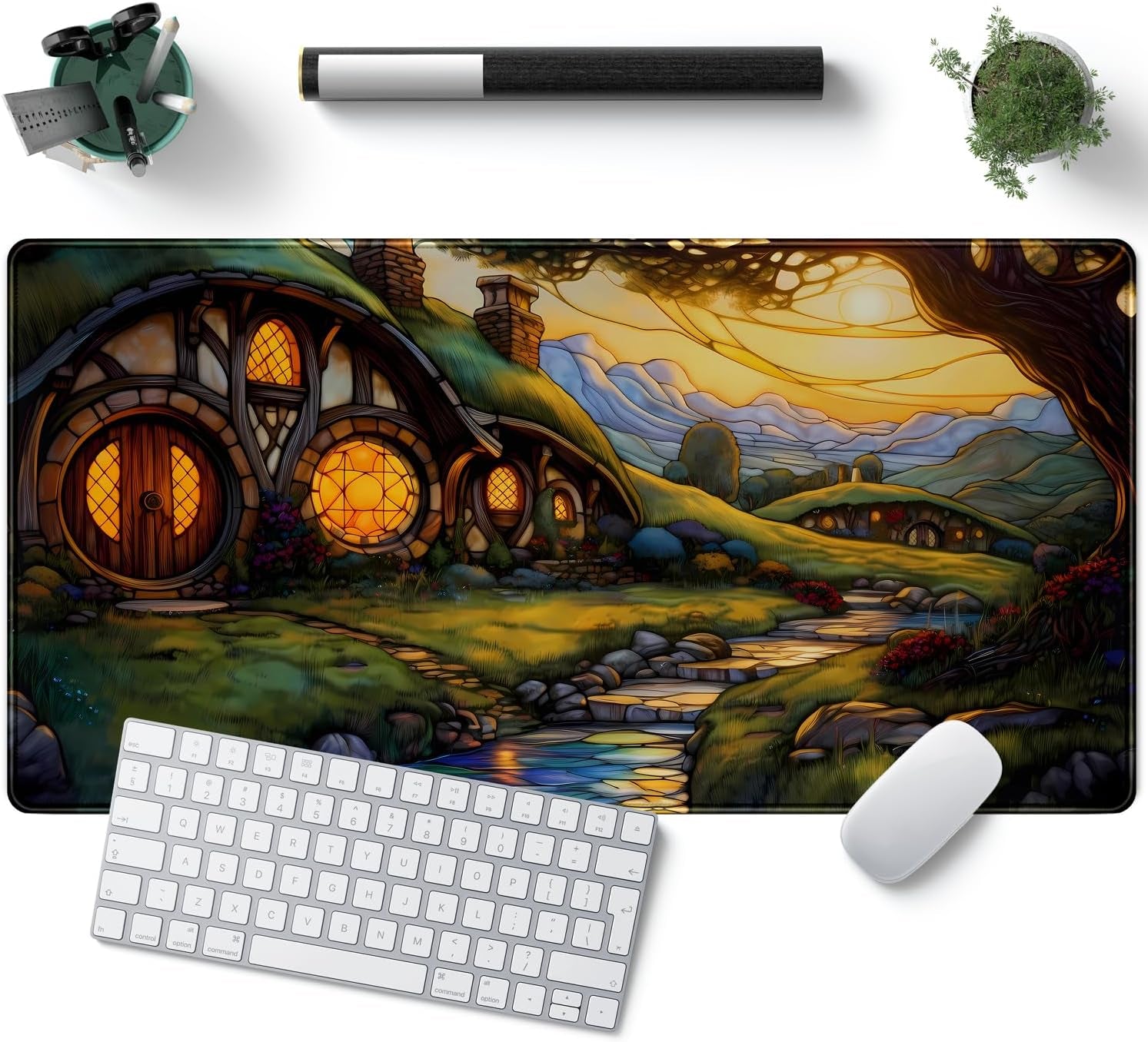 Smooth Mousepad & Keyboard Pad (Multiple Sizes/Styles)