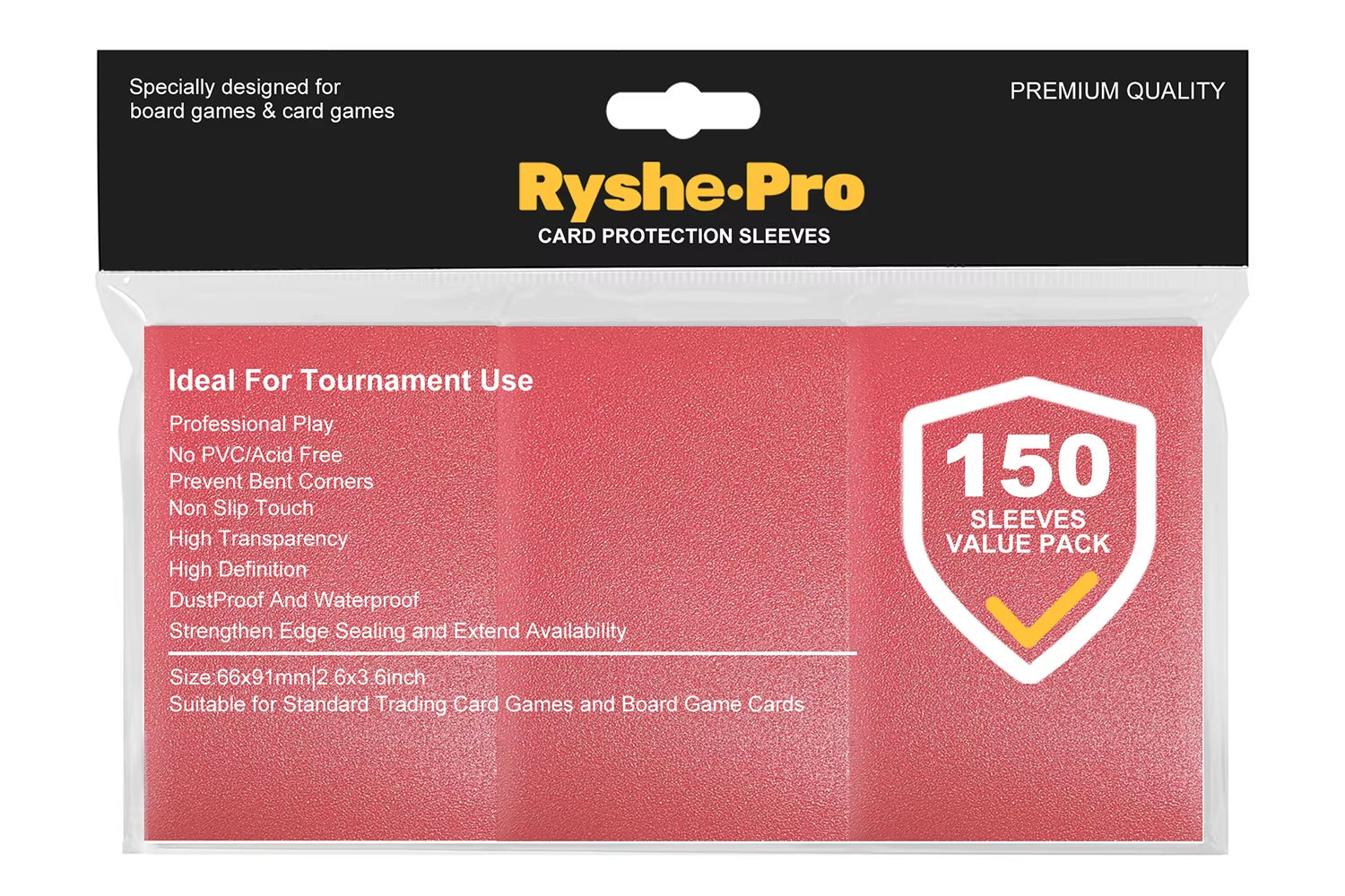 100 Count Standard Card Sleeves (66×91mm) – Penny Sleeves for Trading Cards