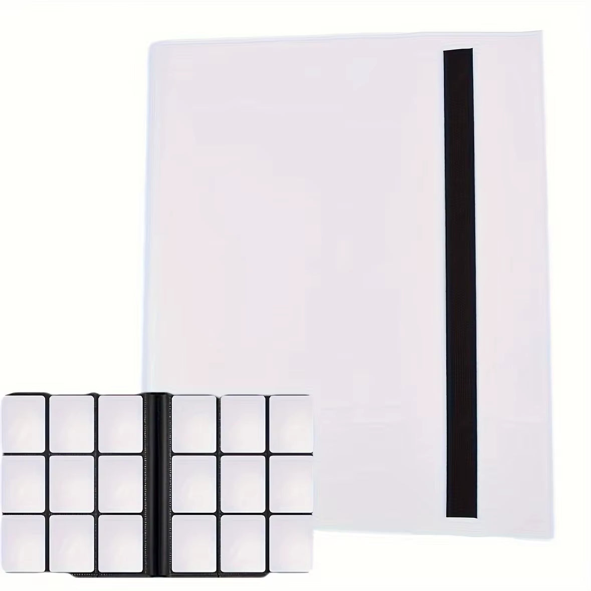 9-Pocket Zip Trading Card Binder – 20 Sheets / 360 Card Album