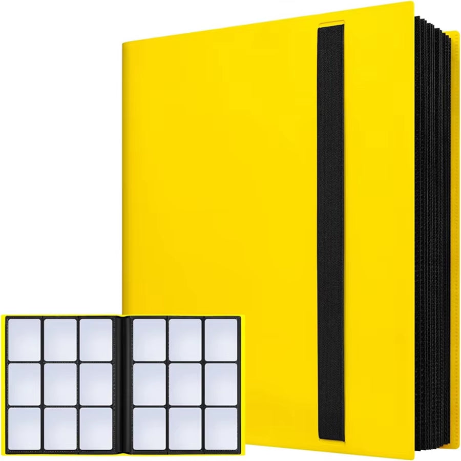 9-Pocket Zip Trading Card Binder – 20 Sheets / 360 Card Album